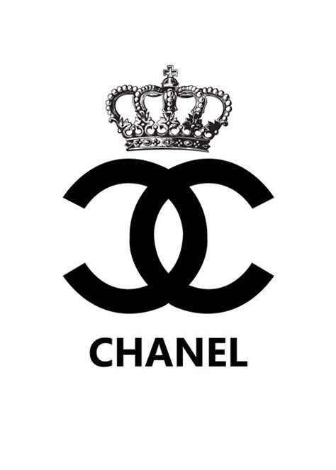 coco chanel logo print